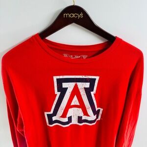 Arizona Wildcats Long Sleeve The Victory T-Shirt Graphic Tee‎ Red Large